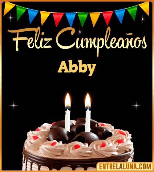 Feliz Cumpleaños Abby