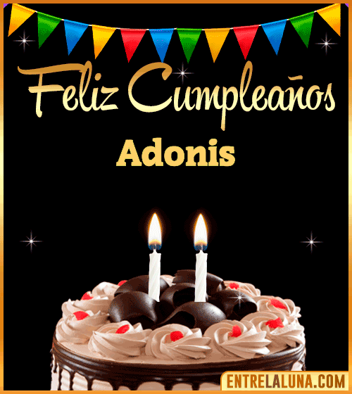 Feliz Cumpleaños Adonis
