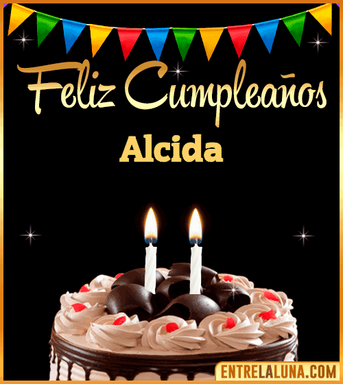 Feliz Cumpleaños Alcida