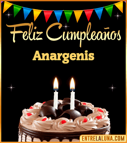Feliz Cumpleaños Anargenis