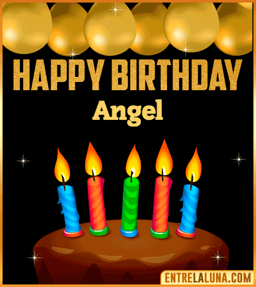 Happy Birthday gif Angel