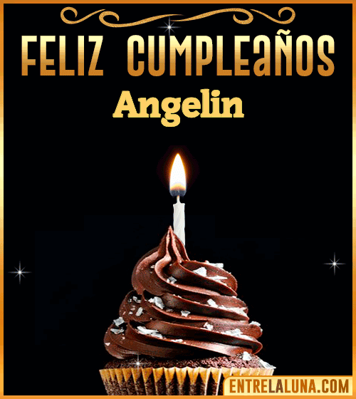 Gif Animado de Feliz Cumpleaños Angelin