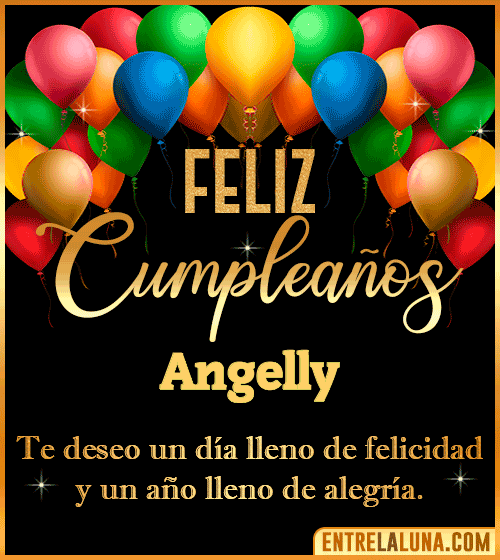 Mensajes de cumpleaños Angelly