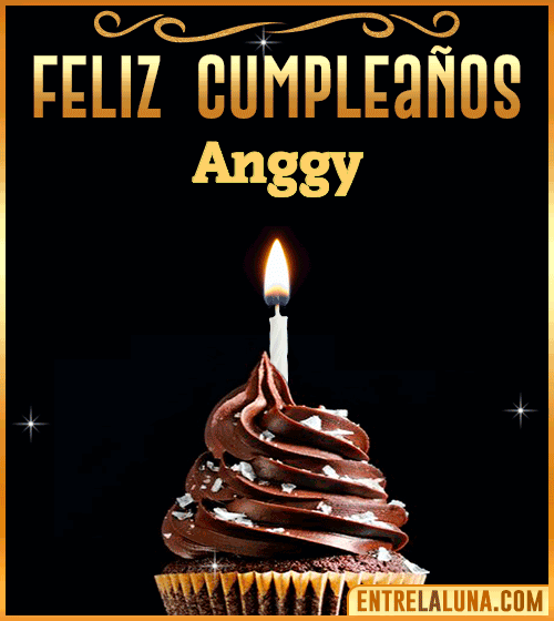 Gif Animado de Feliz Cumpleaños Anggy