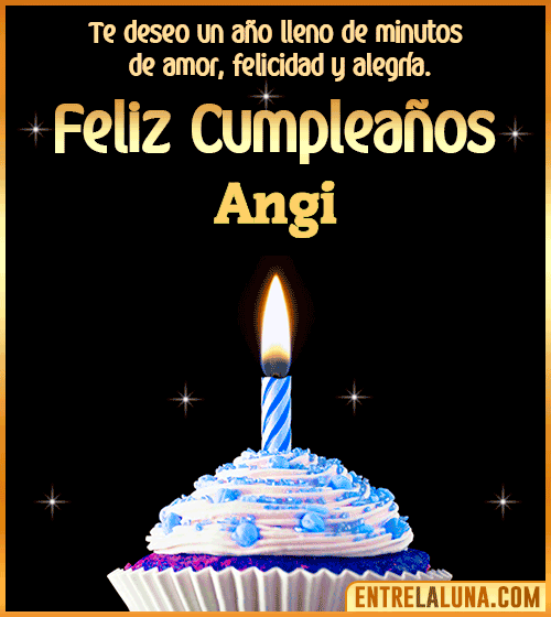 Te deseo Feliz Cumpleaños Angi