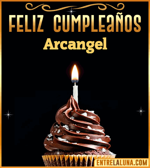 Gif Animado de Feliz Cumpleaños Arcangel