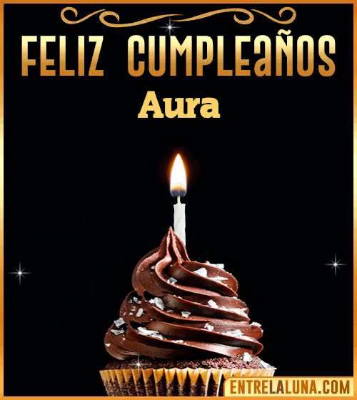 Gif Animado de Feliz Cumpleaños Aura