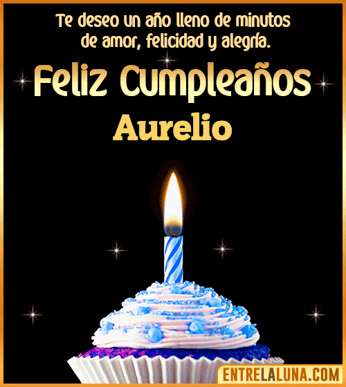 Te deseo Feliz Cumpleaños Aurelio