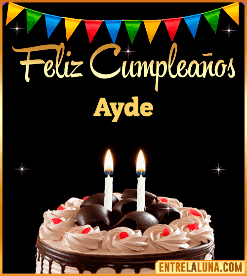 Feliz Cumpleaños Ayde
