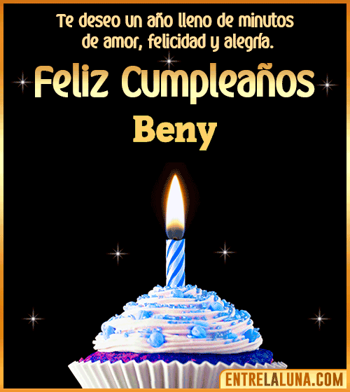 Te deseo Feliz Cumpleaños Beny