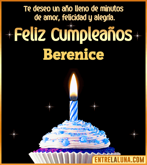 Te deseo Feliz Cumpleaños Berenice