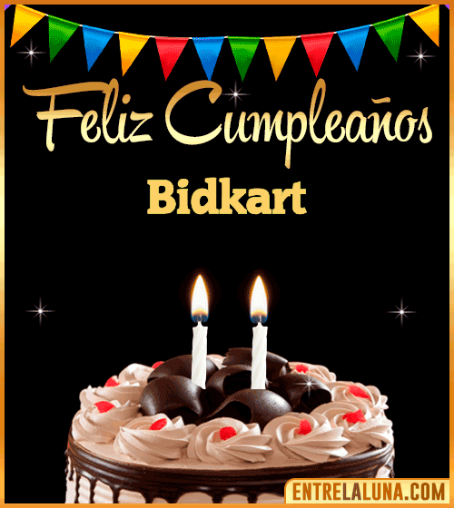 Feliz Cumpleaños Bidkart