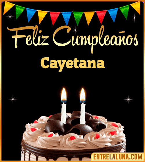 Feliz Cumpleaños Cayetana