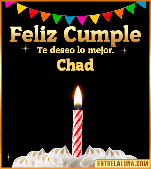 Gif Feliz Cumple Chad
