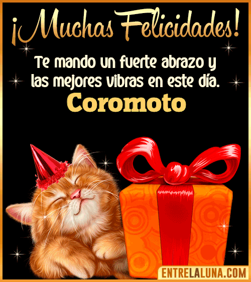 Muchas felicidades en tu Cumpleaños Coromoto