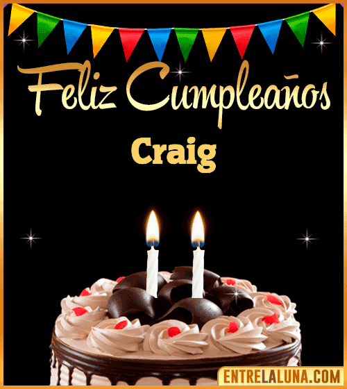 Feliz Cumpleaños Craig