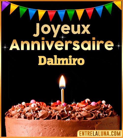 GIF Joyeux Anniversaire Dalmiro