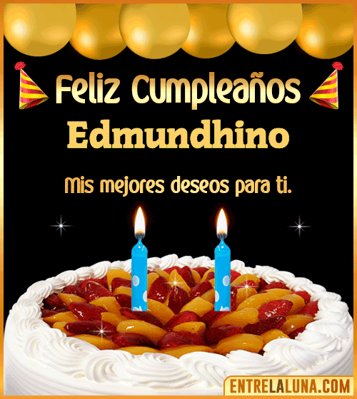 Gif de pastel de Cumpleaños Edmundhino