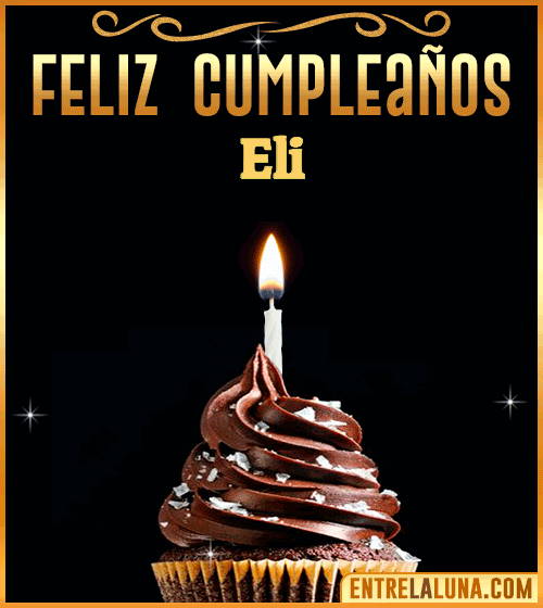 Gif Animado de Feliz Cumpleaños Eli