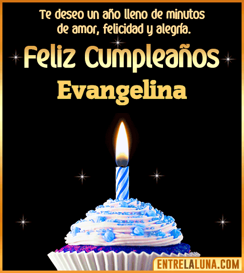 Te deseo Feliz Cumpleaños Evangelina