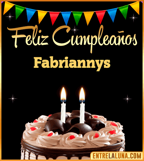 Feliz Cumpleaños Fabriannys