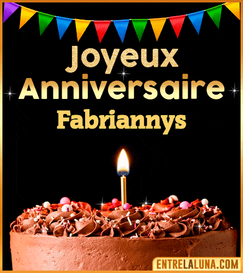 GIF Joyeux Anniversaire Fabriannys