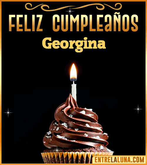 Gif Animado de Feliz Cumpleaños Georgina