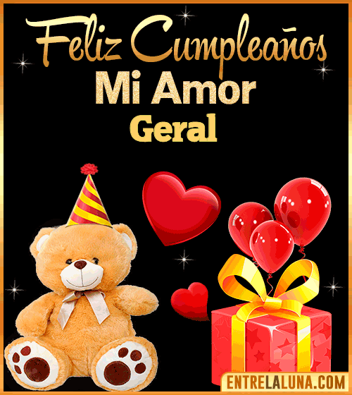 Gif Feliz Cumpleaños mi Amor Geral