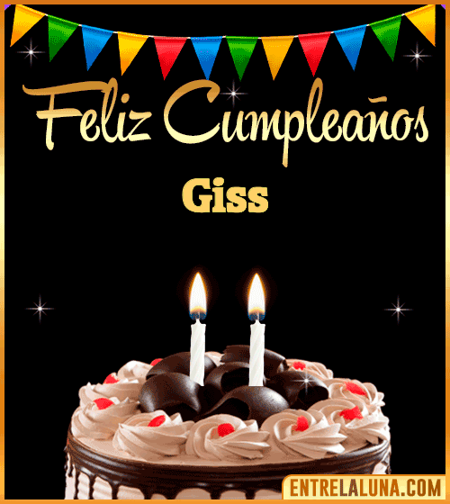 Feliz Cumpleaños Giss