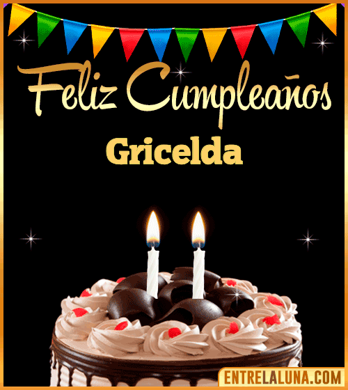 Feliz Cumpleaños Gricelda