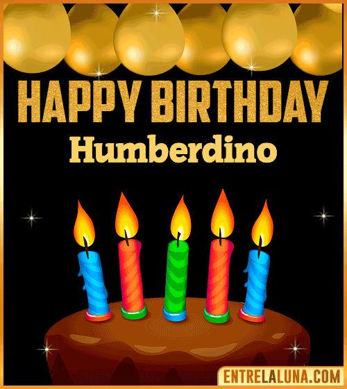 Happy Birthday gif Humberdino