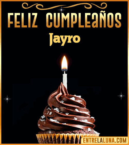 Gif Animado de Feliz Cumpleaños Jayro