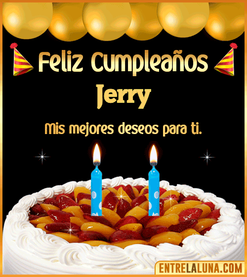 Gif de pastel de Cumpleaños Jerry
