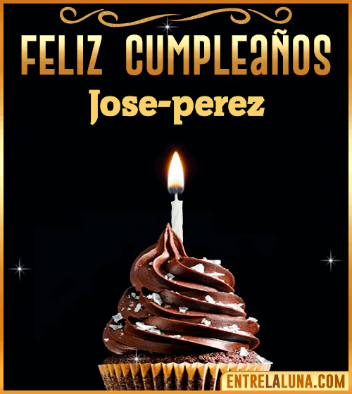 Gif Animado de Feliz Cumpleaños Jose-perez