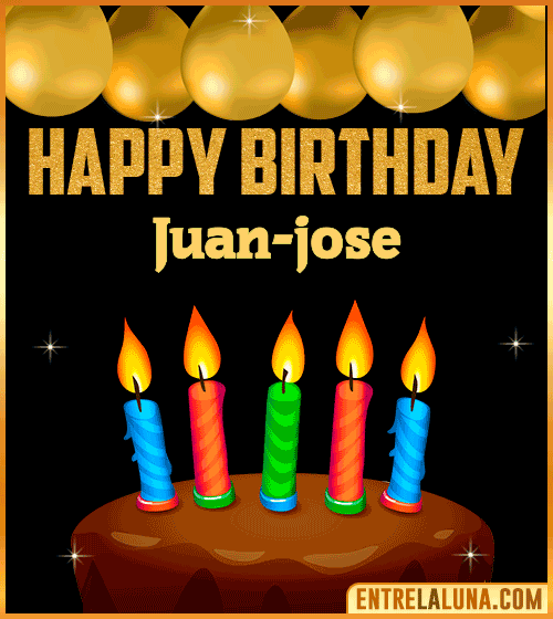 Happy Birthday gif Juan-jose
