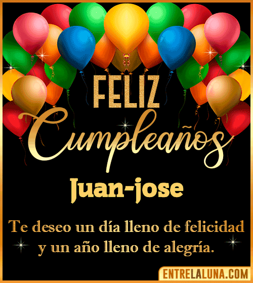 Mensajes de cumpleaños Juan-jose