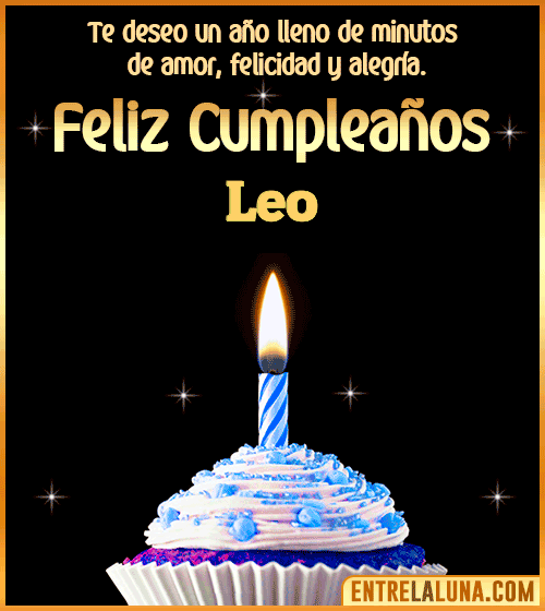Te deseo Feliz Cumpleaños Leo