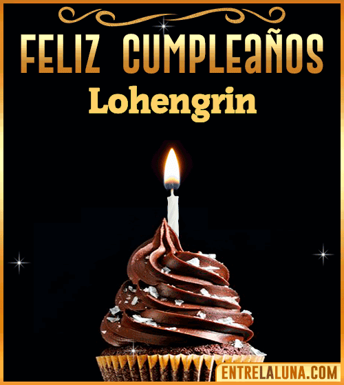 Gif Animado de Feliz Cumpleaños Lohengrin