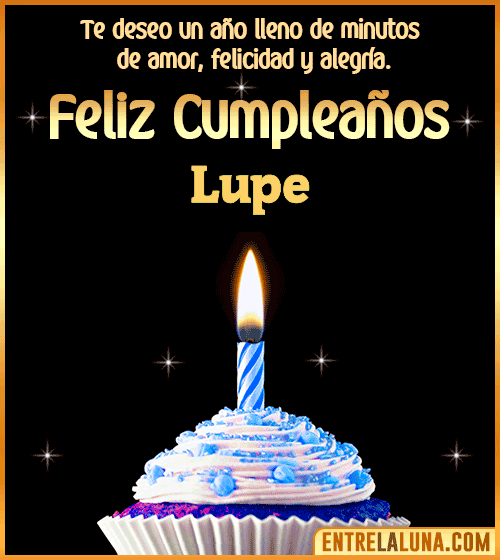Te deseo Feliz Cumpleaños Lupe