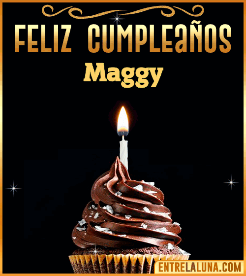 Gif Animado de Feliz Cumpleaños Maggy