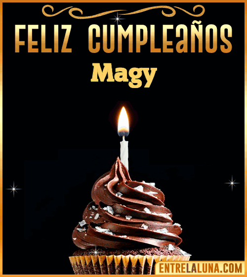 Gif Animado de Feliz Cumpleaños Magy