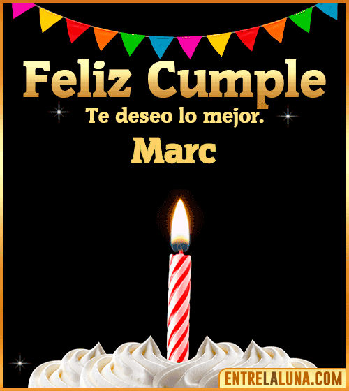 Gif Feliz Cumple Marc