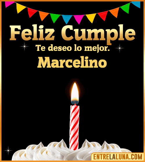 Gif Feliz Cumple Marcelino