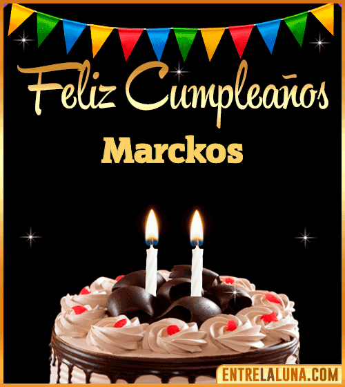 Feliz Cumpleaños Marckos