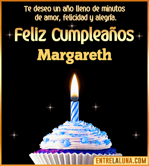 Te deseo Feliz Cumpleaños Margareth