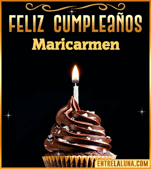 Gif Animado de Feliz Cumpleaños Maricarmen