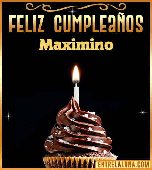 Gif Animado de Feliz Cumpleaños Maximino