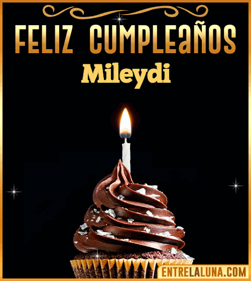 Gif Animado de Feliz Cumpleaños Mileydi