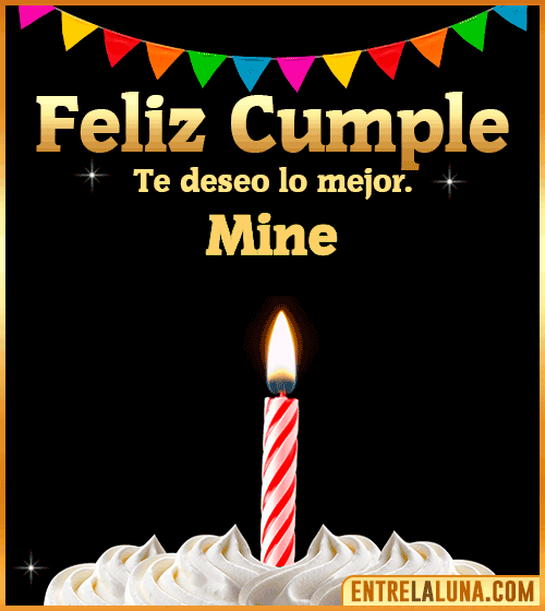 Gif Feliz Cumple Mine