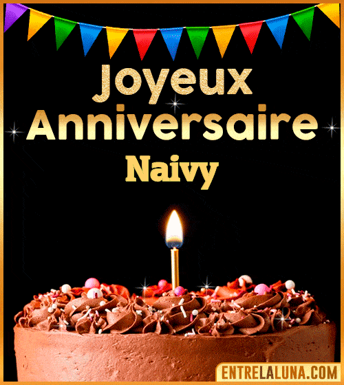 GIF Joyeux Anniversaire Naivy